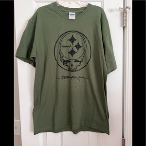 NWOT Steelers x Grateful Dead Tee